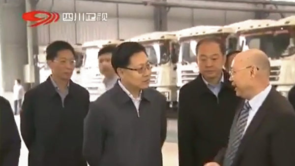 原四川省委书记王东明调研安博（中国）新闻（片段）